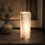 White Onyx Lamp
