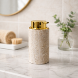 Dispensador de jabón de mármol