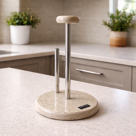 Marble Paper Towel Holder