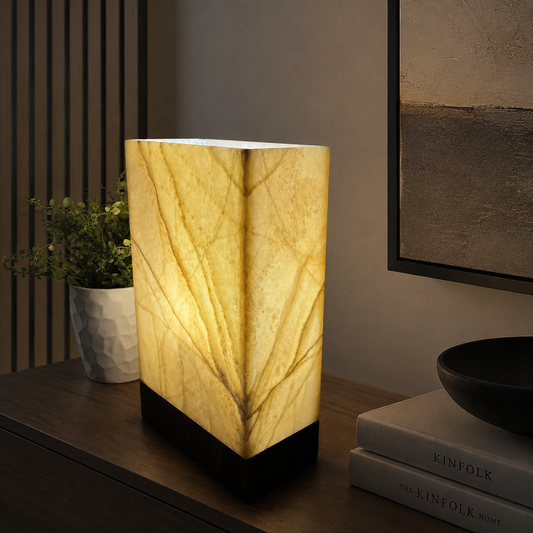 Yellow Onyx Lamp