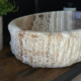 Rustic Onyx Sink Pair