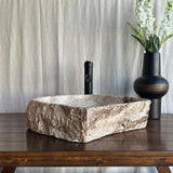 Rustic Chocolate Onyx Stone Sink | Handmade & Natural | Luxury