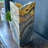 Zebra Onyx Lamp