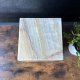 White Onyx Lamp Pair