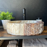Rustic Onyx Sink Pair