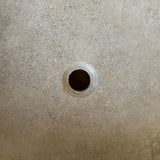 Rustic Rectangular Travertine Sink | Wabi Sabi | Handmade