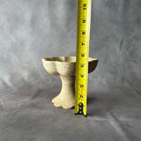 Scalloped Pedestal Bowl