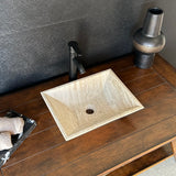 Travertine Sink | Wabi Sabi | Handmade