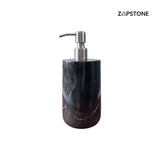 Marble Soap Dispenser – Natural Stone Bathroom Pump, Luxury Modern Bath Accessory, Minimalist Countertop Decor