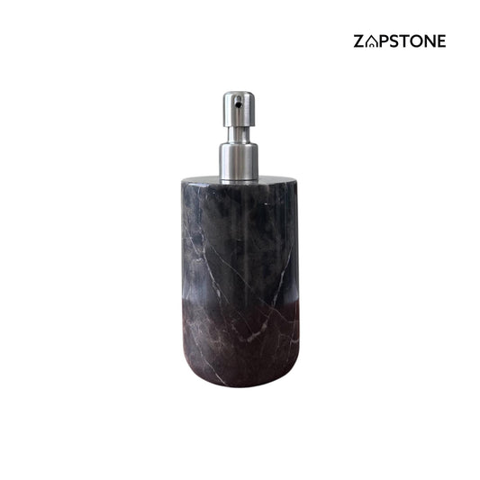 Dispensador de Jabón de Mármol – Bomba de Baño de Piedra Natural, Accesorio de Lujo Moderno, Decoración Minimalista