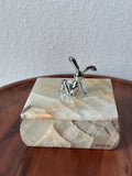 Handmade Green Onyx Jewelry Box – Luxury Stone Trinket Box with Lid – Elegant Natural Onyx Storage Case – Unique Gift