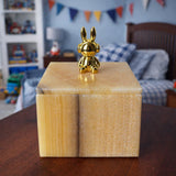 Caja de Joyería de Ónix Amarillo | Caja de Piedra Hecha a Mano | Almacenamiento de Lujo para Recuerdos, Regalo