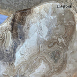 Beige Onyx Sink | Natural Stone Sink | Bathroom Vessel Sink | Handmade Vanity Sink | Earthy Toned Luxury Basin | Bowl Sink | Wabi Sabi