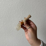 Marble & Onyx Skull Tobacco Pipe | Luxury Natural Stone Pipe | Decorative Stone Pipe | Handmade Pipe | Unique Gift for Him