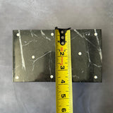 Luxury Marble Domino Set | Handmade Black & White Stone Dominoes Game Set | Modern Coffee Table Decor | Unique Gift for Him Housewarming