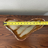 Handmade Green Onyx Bowl – Luxury Natural Stone Catchall, Sculptural Decorative Centerpiece (Piece II)