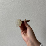 Marble & Onyx Skull Tobacco Pipe | Luxury Natural Stone Pipe | Decorative Stone Pipe | Handmade Pipe | Unique Gift for Him