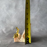 Natural Onyx Phone Stand, Handmade Stone Phone Holder, Luxury Desk Decor, Minimalist Office Accessory, Unique Gift
