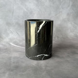 Natural Stone Holder Set, Onyx Marble Cup, Makeup Brush Holder, Utensil Holder, Toothbrush Cup, Pencil Holder, Small Vase Decor