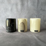 Natural Stone Holder Set, Onyx Marble Cup, Makeup Brush Holder, Utensil Holder, Toothbrush Cup, Pencil Holder, Small Vase Decor