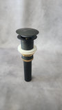 Black Standard Drain Assembly for Vessel Sinks