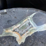 Rustic Green Onyx Bathroom Vessel Sink | Luxury Sink | Unique Hand Carved Onyx Vanity Sink – Natural Stone Bathroom Sink