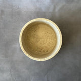 Travertine Jewelry Box, Handmade Stone Container, Luxury Cotton Round Holder, Vanity Decor, Hand Carved Trinket Box