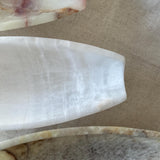 Natural Onyx Canopy Bowl – Luxury Stone Centerpiece, Minimalist Coffee Table Decor, Modern Organic Home Accent