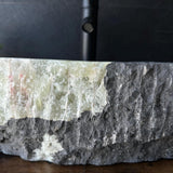 Rustic Green Onyx Bathroom Vessel Sink | Luxury Sink | Unique Hand Carved Onyx Vanity Sink – Natural Stone Bathroom Sink