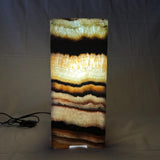Onyx Table Lamp | Luxury Bedside Table Lamp | High End Housewarming Gift | Healing Crystal Decor