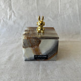 Green Onyx Jewelry Box – Handmade Stone Trinket Box – Luxury Crystal Storage Jar – Unique Gift