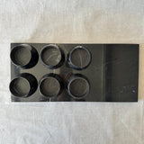 Black Marble Tequila Set | Handmade Mezcalero Set, Luxury Stone Shot Glass Set, Bar Decor, Unique Gift for Him