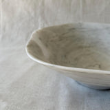 Luxury Marble or Travertine Bowl – Irregular Natural Stone Centerpiece | Handmade Matte Decorative Bowl