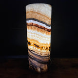 Large Handmade Onyx Table Lamp | Luxury Bedside Table Lamp | High End Housewarming Gift | Healing Crystal Decor