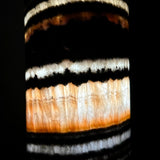 Handmade Banded Onyx Table Lamp | Luxury Bedside Table Lamp | High End Housewarming Gift | Healing Crystal Decor