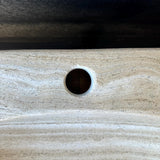 Travertine Stone Vanity Top | Natural Rock Bathroom Sink | Handmade Modern Vanity Basin | One of a Kind Stone Sink | Wabi Sabi