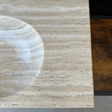 Travertine Stone Vanity Top | Natural Rock Bathroom Sink | Handmade Modern Vanity Basin | One of a Kind Stone Sink | Wabi Sabi