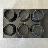 Black Marble Tequila Set | Handmade Mezcalero Set, Luxury Stone Shot Glass Set, Bar Decor, Unique Gift for Him