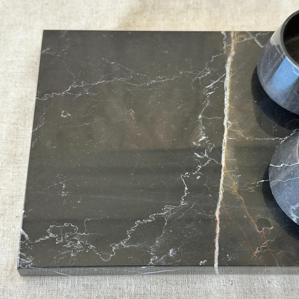 Black Marble Tequila Set | Handmade Mezcalero Set, Luxury Stone Shot Glass Set, Bar Decor, Unique Gift for Him