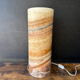 Large Handmade Onyx Table Lamp | Luxury Bedside Table Lamp | High End Housewarming Gift | Healing Crystal Decor