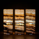 Onyx Table Lamp | Luxury Bedside Table Lamp | High End Housewarming Gift | Healing Crystal Decor