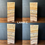 Onyx Table Lamp | Luxury Bedside Table Lamp | High End Housewarming Gift | Healing Crystal Decor