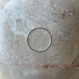 Handmade Beige Marble Vessel Sink | Natural Stone Bathroom Sink | Luxury Vanity Basin | Wabi Sabi