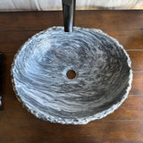Rustic Marble Stone Sink | Handmade & Natural | Luxury