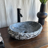 Rustic Marble Stone Sink | Handmade & Natural | Luxury