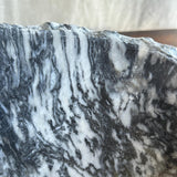 Gray Rustic Marble Stone Sink | Handmade & Natural | Luxury