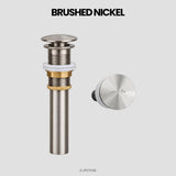 Drain Assembly for Natural Stone Vessel Sinks